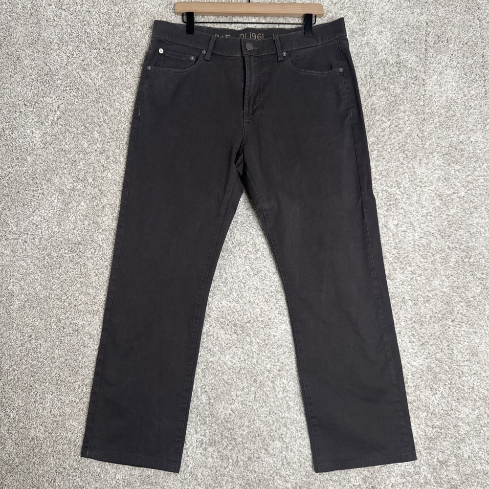 DL1961 Charcoal‎ Mens Adult Casual Logo Jeans Pants Size 35